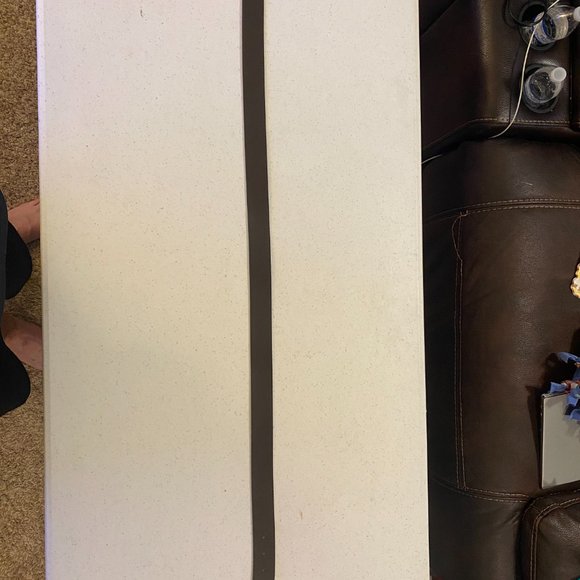 Louis Vuitton LV Initials M9755 Blue Leather Belt 100% Authentic - Picture 3 of 4